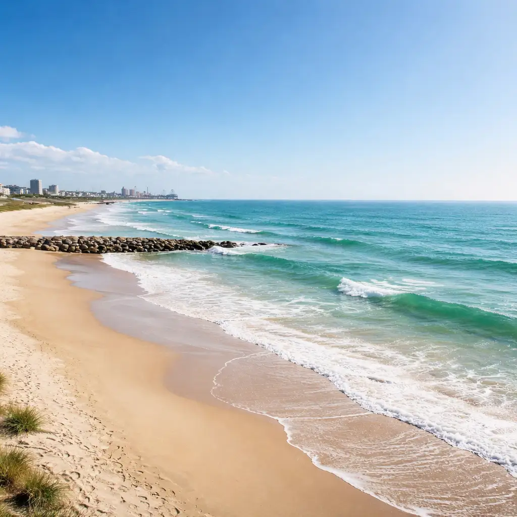 Texas beach and landscape